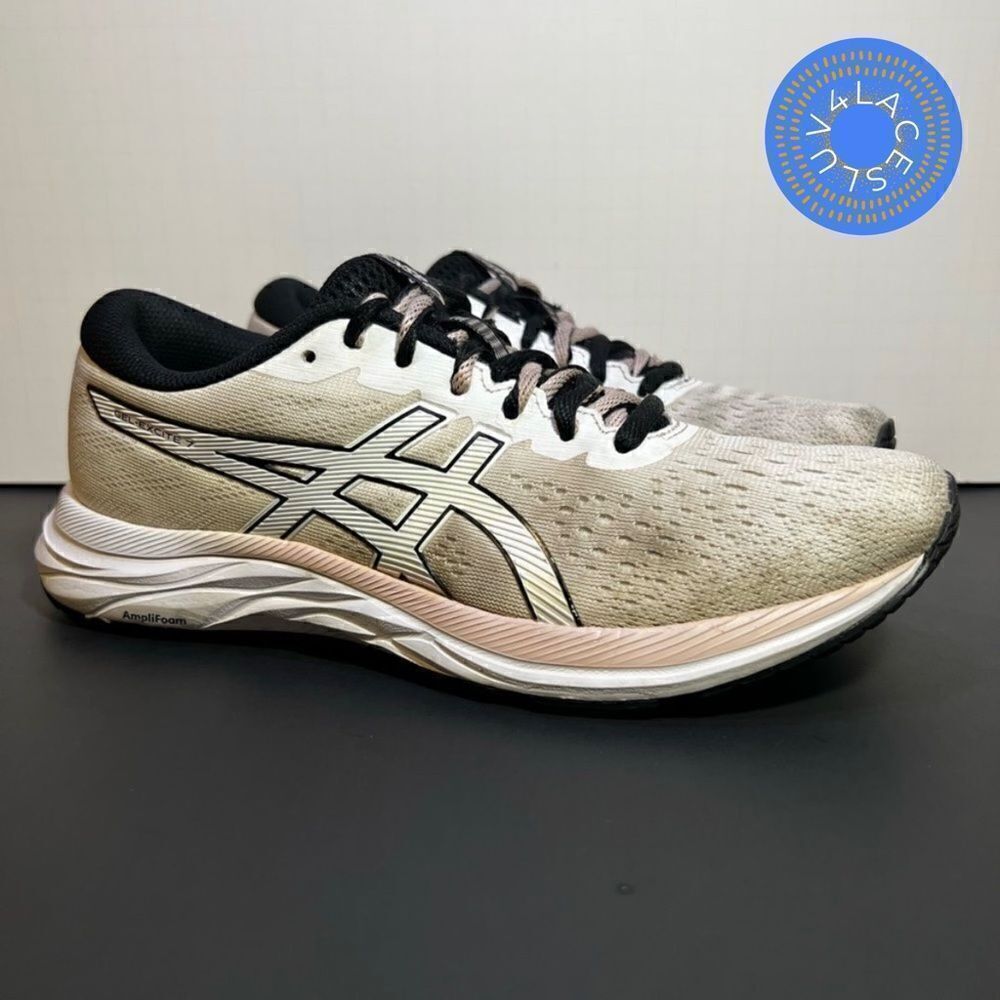 Womens ASICS Gel Excite 7 White Athletic Shoes / Size 9